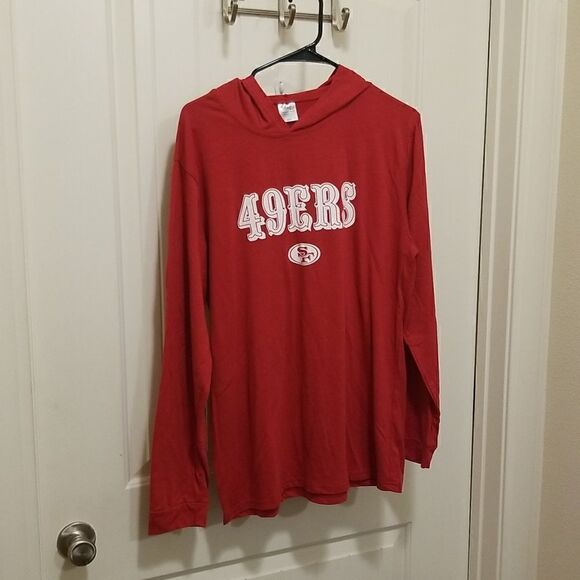 San Francisco 49ers Lightweight Hoodie Mens size 2XLARGE - Picture 3 of 6